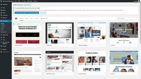 Comment créer un site Web avec WordPress Les sélections de thèmes WordPress
