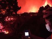 L’Espagne Eruption volcan Palma.