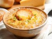 Soupe gratinée légère l’oignon