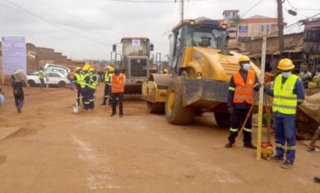 Cameroun – Nkolmesseng : Les travaux de la route piétinent