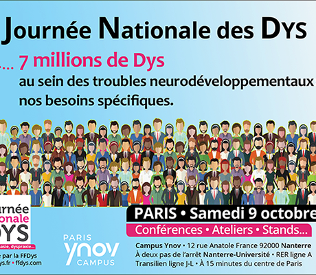 #SANTE - Programme de la Journée Nationale des #Dys du 9 octobre 2021 !