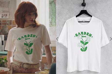 ICI TOUT COMMENCE : le t-shirt “garden love” d’Ambre dans l’épisode 234