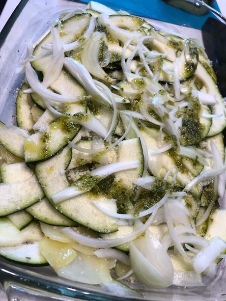 Gratin de courgettes au parmesan Gratin de courgettes au parmesan