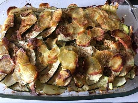 Gratin de courgettes au parmesan Gratin de courgettes au parmesan