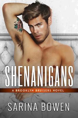 Cover reveal : Découvrez le résumé et la couverture de Shenagians , le nouveaut tome de la saga Brooklyn Bruisers de Sarina Bowen