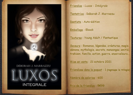 Luxos - Intégrale - Déborah J. Marrazzu
