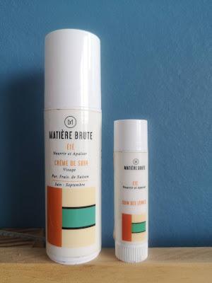 Test : Crèmes saison de Matière Brute Test : Crèmes saison de Matière Brute