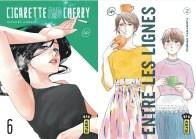 Avis Mangas : Cigarette and Cherry 6 & Entre les lignes 2