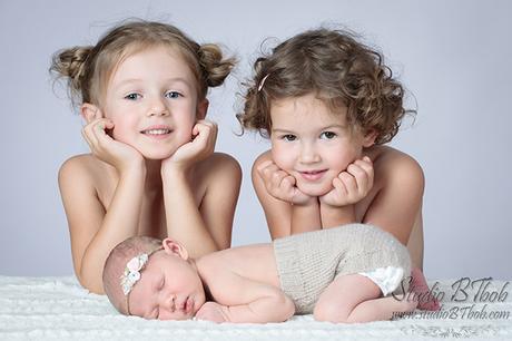 Photos bébé et soeurs