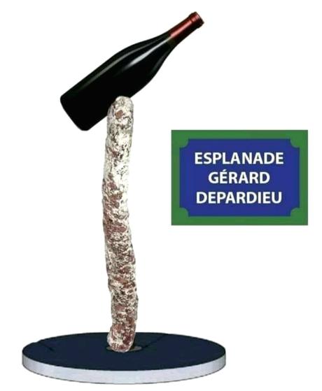 На здоровье, Жерар. C'est du russe :  À ta santé, Gérard !