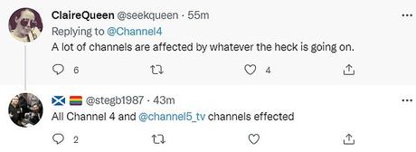 Les téléspectateurs de Channel 4 se retrouvent avec des écrans vides alors qu’un «problème technique» oblige le diffuseur à quitter les ondes