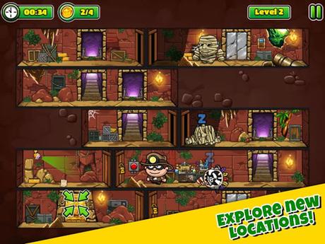 Télécharger Bob The Robber 5: Temple Adventure APK MOD (Astuce) Télécharger Bob The Robber 5: Temple Adventure APK MOD (Astuce) 5