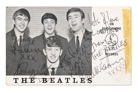 De belles set-lists des Beatles aux enchères De belles set-lists des Beatles aux enchères