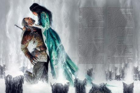 The Witcher illustré : Le Dernier Vœu de Sapkowski & Bourgouin