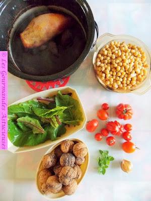 Galettes végétales aux betteraves et aux pois chiches (Vegan)