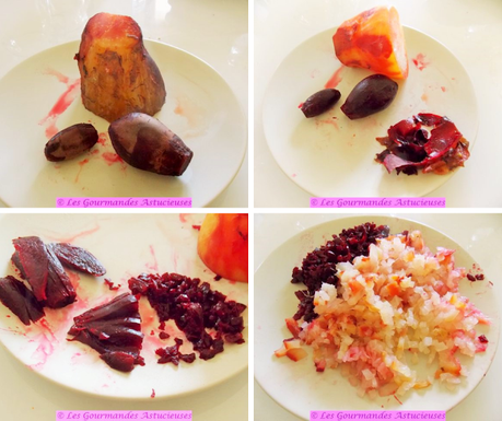 Galettes végétales aux betteraves et aux pois chiches (Vegan)