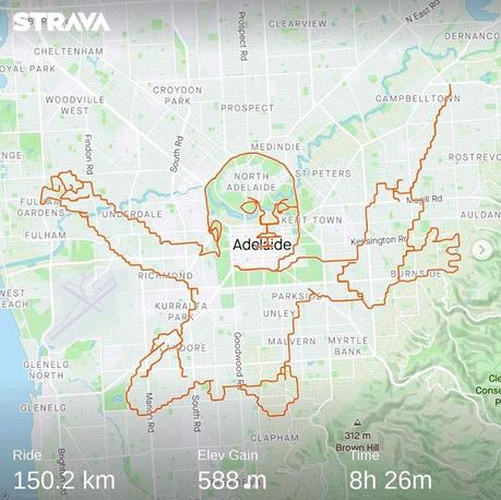 Un cycliste utilise son GPS pour rendre hommage aux 30 ans de « Nevermind »