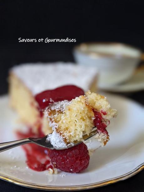 Gâteau à la noix de coco.