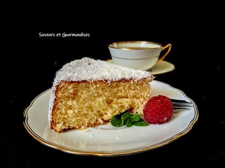 Gâteau à la noix de coco.