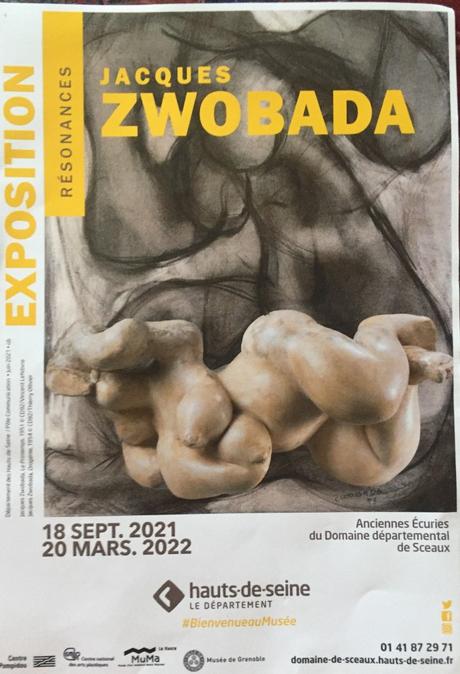 Musée de Sceaux  exposition « Résonances » Jacques ZWOBADA Anciennes écuries du Domaine de Sceaux -jusqu’au 20 Mars 2022