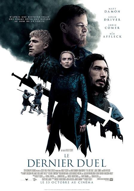 Nouvelle affiche FR pour Le Dernier Duel de Ridley Scott