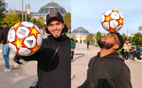 Plus de 2200 ballons signés Messi distribués en Île-de-France