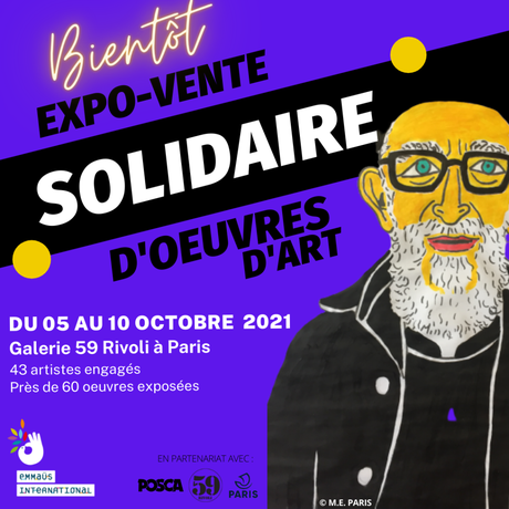 Vente solidaire : l’art contemporain s’expose pour Emmaüs International