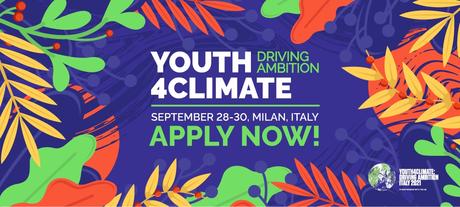 L’Italie : Sommet climatique « Youth4Climate »