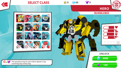 Code Triche Transformers: RobotsInDisguise  APK MOD (Astuce) 3