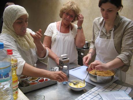 Voyage au Maroc - 1er Atelier de cuisine (suite)