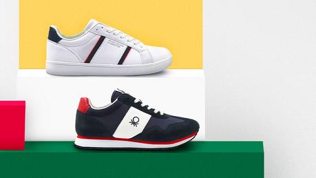 Vente privée de chaussures Benetton