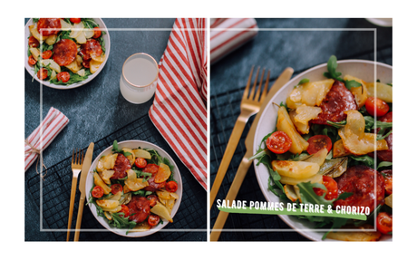 Salade pommes de terre chorizo, extra simple !