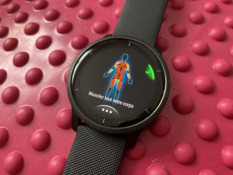 Les meilleures montres connectées sport 2021 Garmin Venu 2 musculation