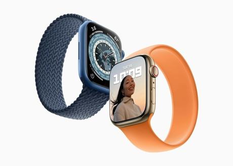 Apple Watch Series 7 : précommandes le 8 octobre, sortie le 15 octobre