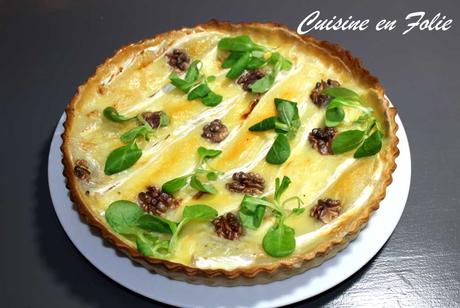 Tarte au brie de Jean-François Piège