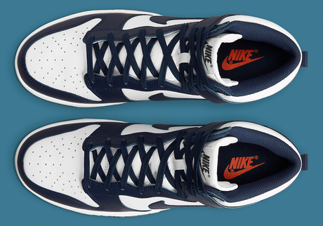 La Nike Dunk High arrive dans le coloris Championship Navy La Nike Dunk High arrive dans le coloris Championship Navy