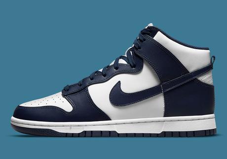 La Nike Dunk High arrive dans le coloris Championship Navy La Nike Dunk High arrive dans le coloris Championship Navy