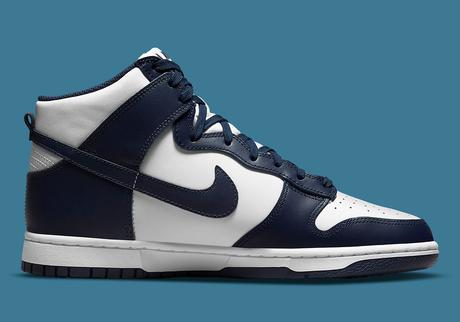La Nike Dunk High arrive dans le coloris Championship Navy La Nike Dunk High arrive dans le coloris Championship Navy