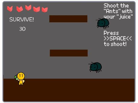 Les étudiants concepteurs de jeux vidéo relèvent les défis Capture d'écran d'arachnophobie