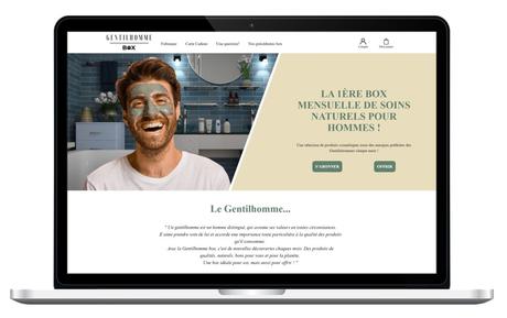 Site internet de la Gentilhomme Box