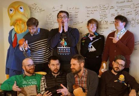 Comment les studios de jeux se battent contre une culture du travail toxique L'équipe des Young Horses Games sur une photo de vacances de 2017.