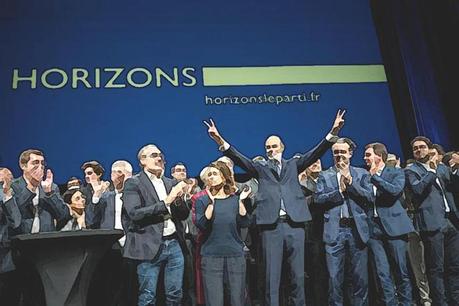 Édouard Philippe crée son nouveau parti Horizons le samedi 9 octobre 2021 au Havre Édouard Philippe crée son nouveau parti Horizons le samedi 9 octobre 2021 au Havre