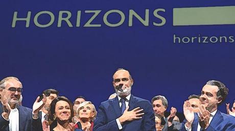 Édouard Philippe crée son nouveau parti Horizons le samedi 9 octobre 2021 au Havre Édouard Philippe crée son nouveau parti Horizons le samedi 9 octobre 2021 au Havre