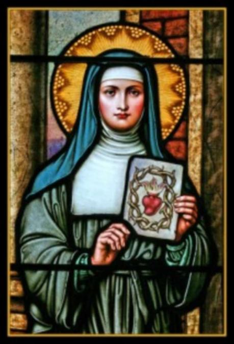 Neuvaine Sainte Marguerite-Marie Alacoque -Âmes du purgatoire  du 8 octobre au 16 octobre