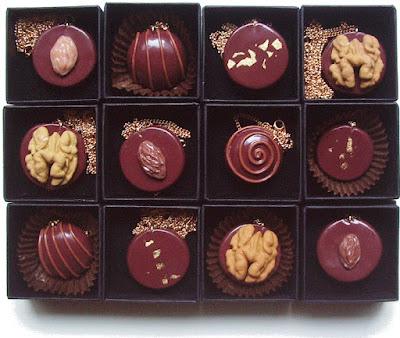 Pendentifs Colliers Chocolats - La Fille du Consul
