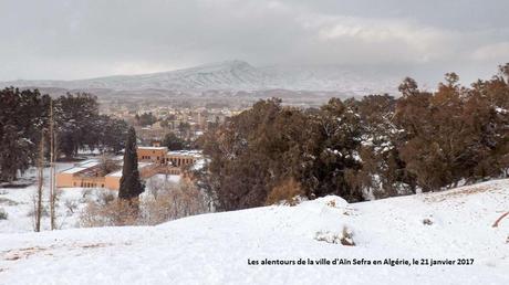 Pays Etranger - La neige en Algérie
