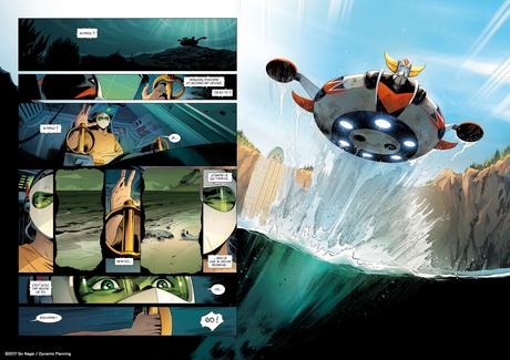 Goldorak revient dans une nouvelle BD française Goldorak revient dans une nouvelle BD française