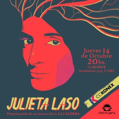 Julieta Laso présente son nouveau disque solo à la Ciudad Konex [à l’affiche]