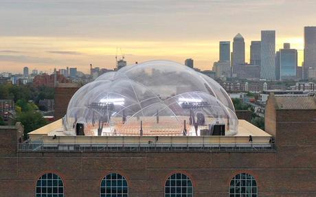 Un dôme transparent sur un toit londonien signé Alexander McQueen