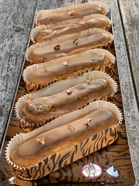 Éclairs caramel au beurre salé Éclairs caramel au beurre salé